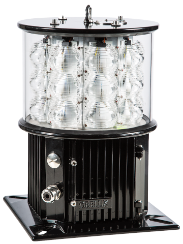 ICAO and FAA Medium Intensity Obstruction light.